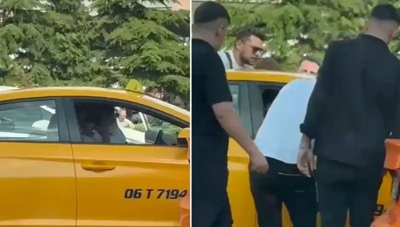 Trafikte Tartıştığı Taksi Şoförüne Saldırdı! O Anların Detayları