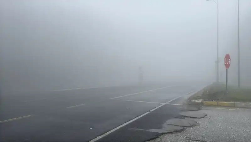 Bolu Dağı'ndaki Sis, Sürücüler İçin Tehlike Oluşturuyor!