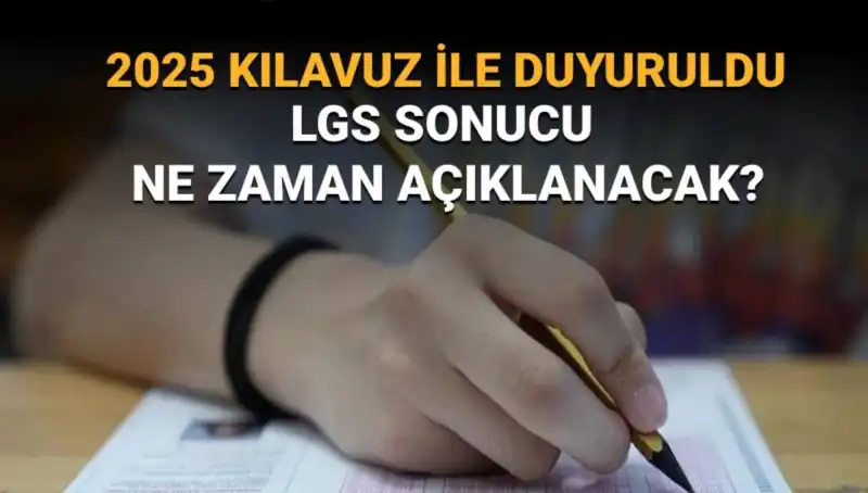 MEB LGS Sınav Sonuçları 2025: Heyecanla Beklenen Tarih Açıklandı!