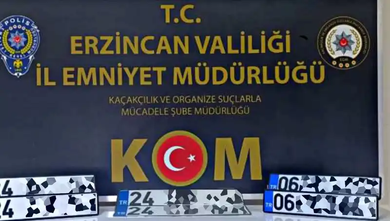 Erzincan’da "APP Plaka" Operasyonuyla Suçlulara Sıfır Tolerans!