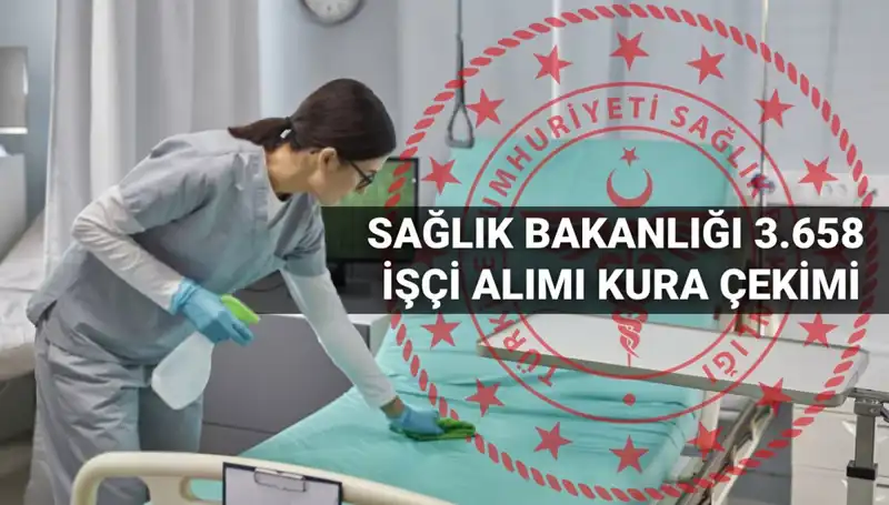 2025’te Sağlık Bakanlığı’nda 3.658 İşçi Alımı İçin Kura Takvimi Açıklığı