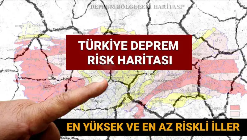 Türkiye 2025 Deprem Riski Haritası: Hangi İller En Güvenli?