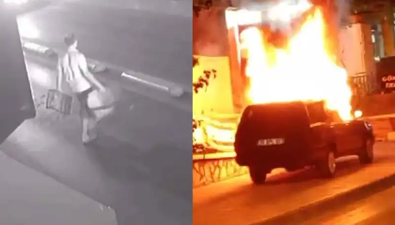 Boşanma Krizi Büyüdü: Eşinin Aracını Yaktı!