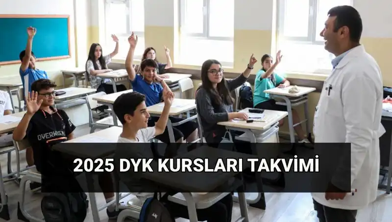 MEB DYK Kurs Takvimi 2025: Yaz Kursları Ne Zaman Başlayacak?