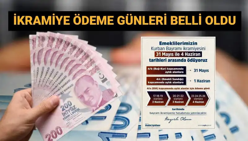 Emeklilerin Beklediği Bayram İkramiyeleri Ne Zaman Hesaplarda Olacak?