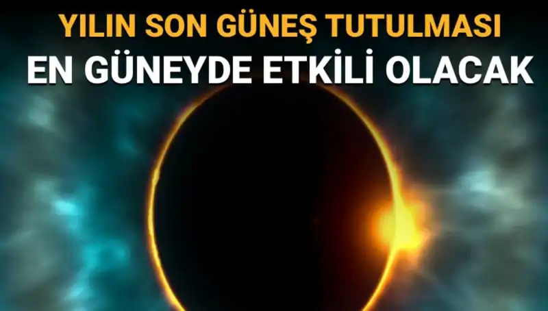 Yılın Son Güneş Tutulması: Eylül Ayında Gözler Gökyüzünde Olacak