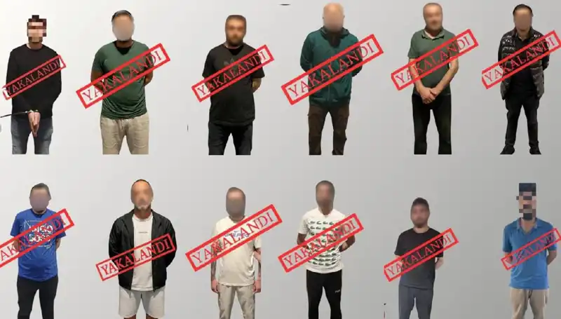 Ulusal Seviye Kırmızı Bültenle Aranan 12 Suçlu Daha Yakalandı!