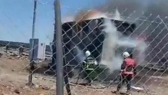 Şanlıurfa’da Korkutan Trafo Yangını: Şehirde Panik Havası Hakim Oldu