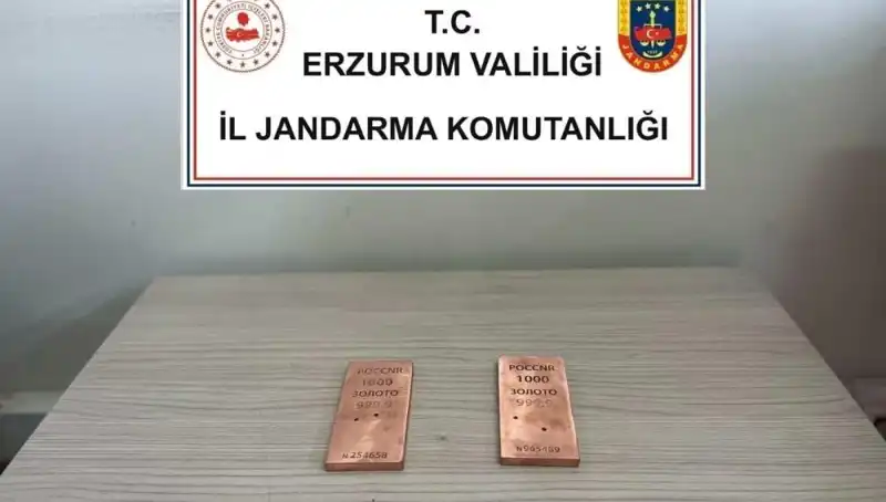 Dikkat Çeken Operasyon: 2 Kilo Sahte Külçe Altın Ele Geçirildi