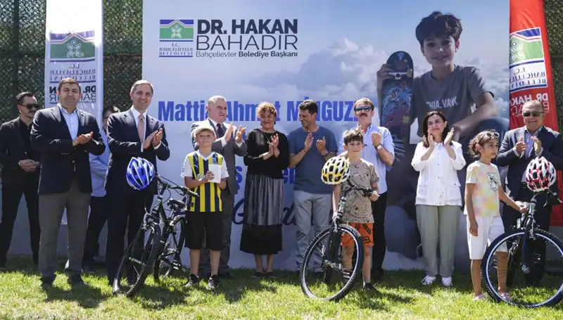 Bahçelievler’de Gençler İçin Yeni Bir Cennet: Mattia Ahmet Minguzzi Skate Parkı Açıldı