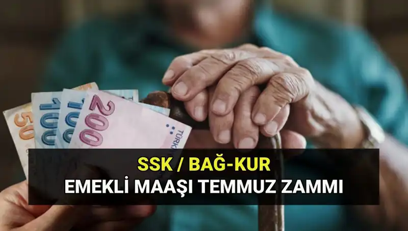 Emekli Maaşları Ne Kadar Oldu? Temmuz 2025 Zam Oranı Sizi Şaşırtacak!