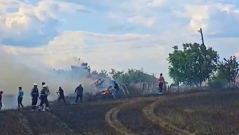 Tarlayı Kundaklayan Şüpheli, 4 Gün Sonra Polisi Peşine Taktı!