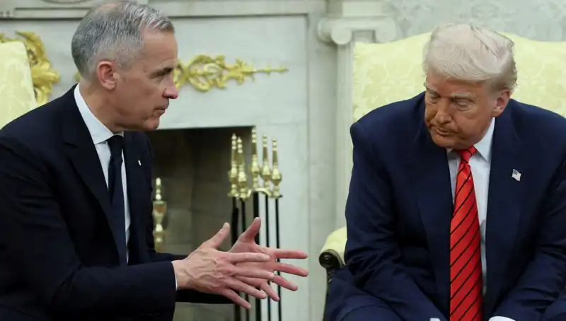 Beyaz Saray'da Sıcak Tartışma: Trump’tan Kanada Çıkışı Dikkat Çekti
