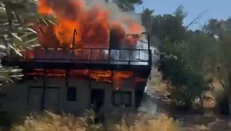 Bodrum'da Yangın Paniği: Ekipler Olay Yerinde Seferber Oldu!