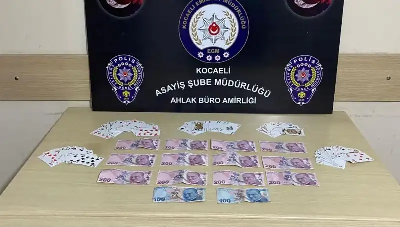 Kocaeli'de Kumar Operasyonu: Kahvehanelerde Şok Baskınlar Gerçekleştirildi